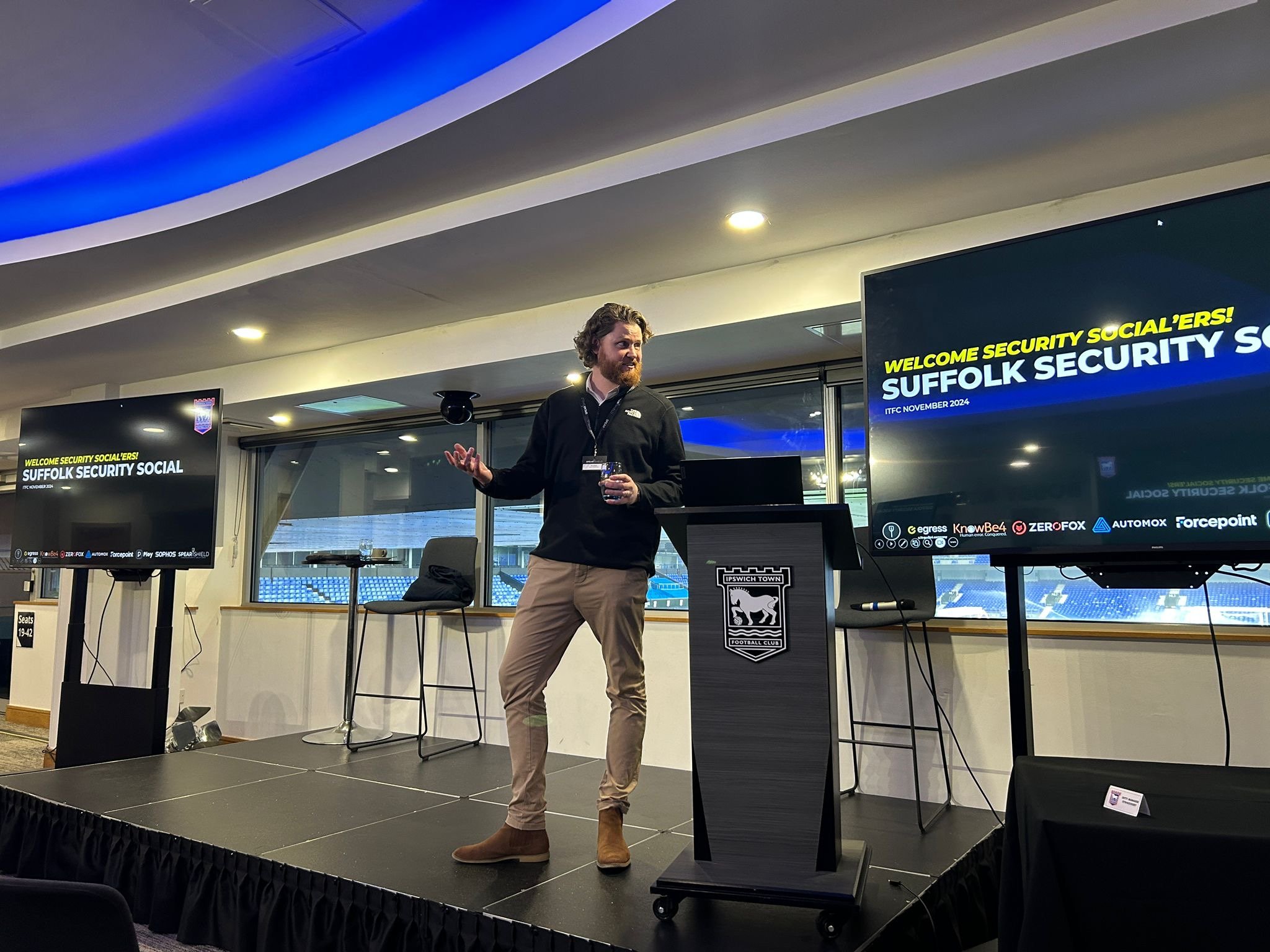 Max Harper - Suffolk Security Social Event